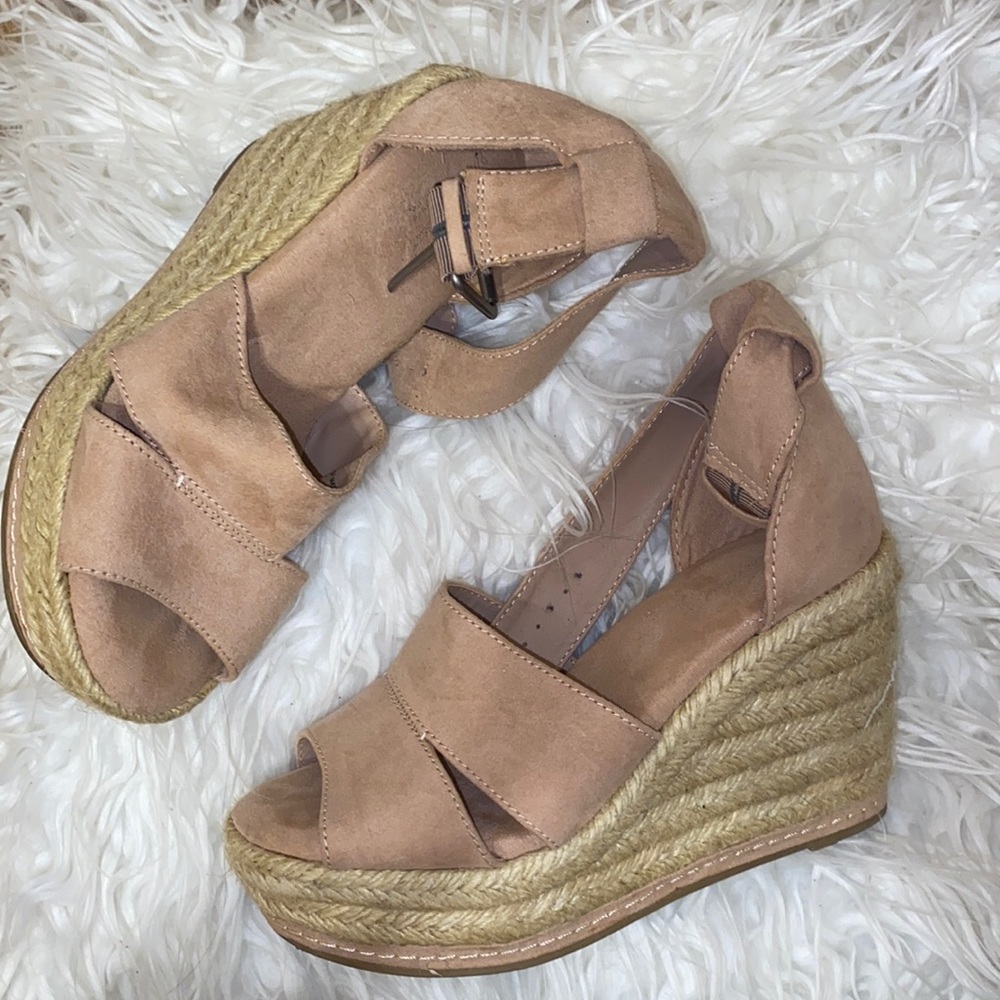 Size 6.5 wedge heels